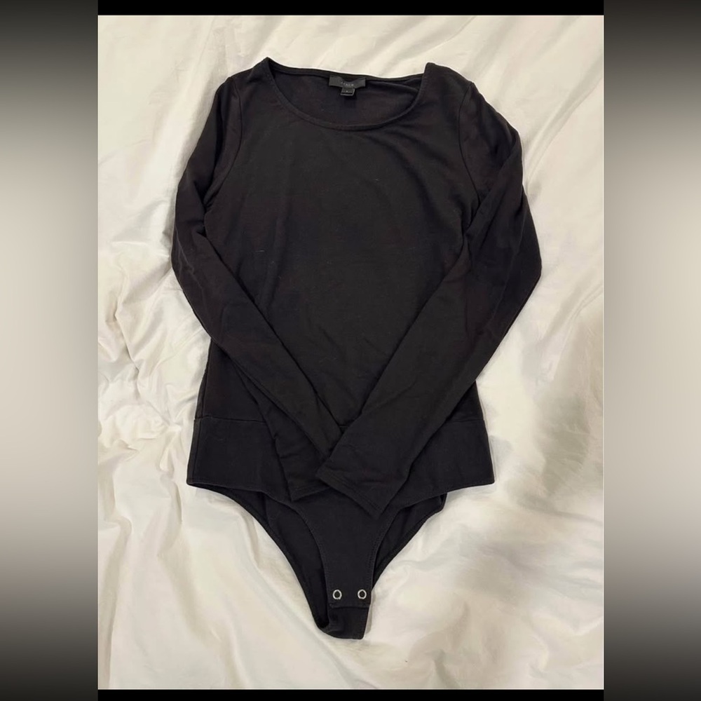 J. Crew Classic Black Top